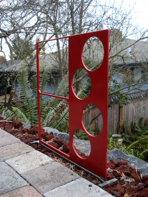 splash of color for an edger